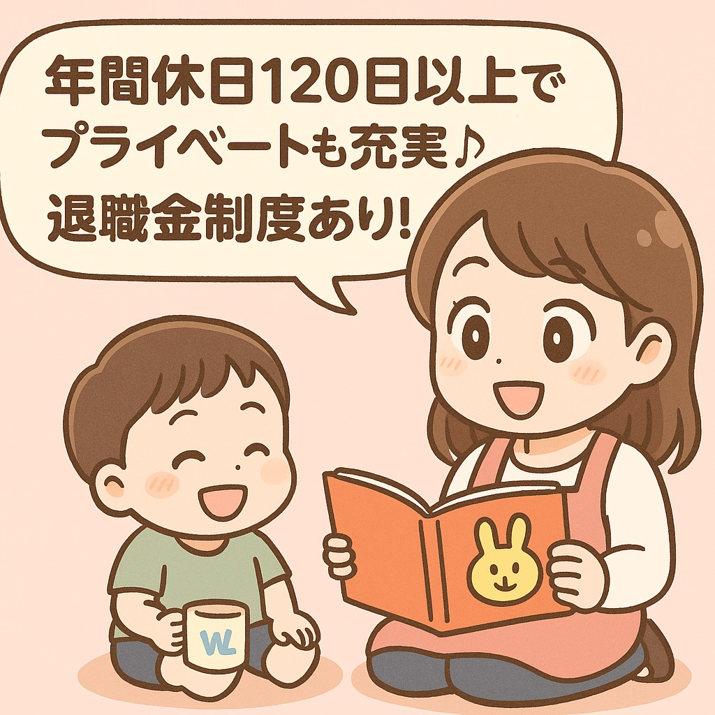 ぐらんクリニック保育園の正社員 保育士 院内保育施設の求人情報イメージ1